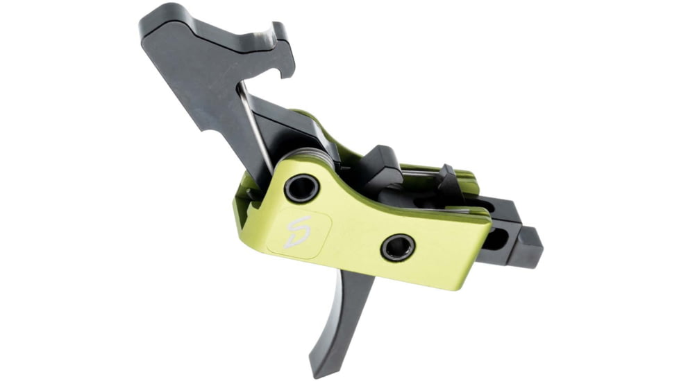 Stern Defense H2S Hybrid 2 Stage Drop In Trigger, Green / Black, 009-H2S-D1-M