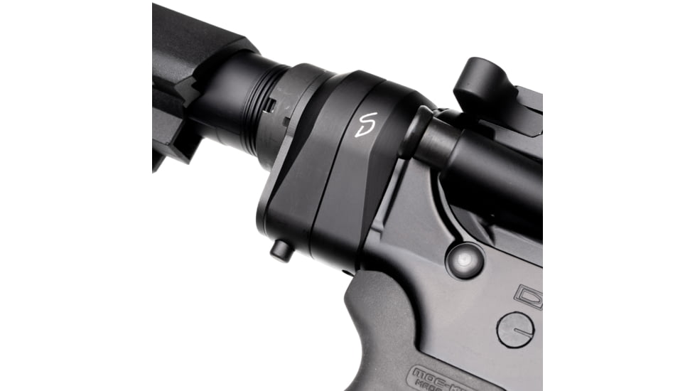 Stern Defense RAB-AD Series Rapid Attach Buttstock Adapter, Black, 008-SD RAB-AD-D1-M