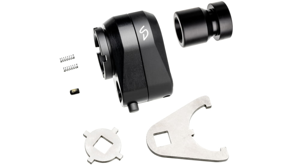 Stern Defense RAB-AD Series Rapid Attach Buttstock Adapter, Black, 008-SD RAB-AD-D1-M