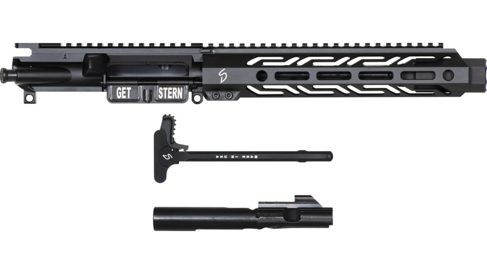 Stern Defense SD 8.5in MOD5 .40SW Upper Receiver Assembly, 10in M-LOK Handguard, .578-28 TPI, 1-16 Twist Rate, Black, 015SD10INMD5ML8.5INBR40SWKK