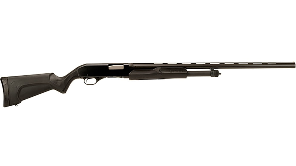 Stevens Arms 320 Security 3in Field Pump Shotgun, 12 Gauge, 18.5 inch Barrel, Synthetic Black Stock, 5 Round Capacity, Blued Black, 19486