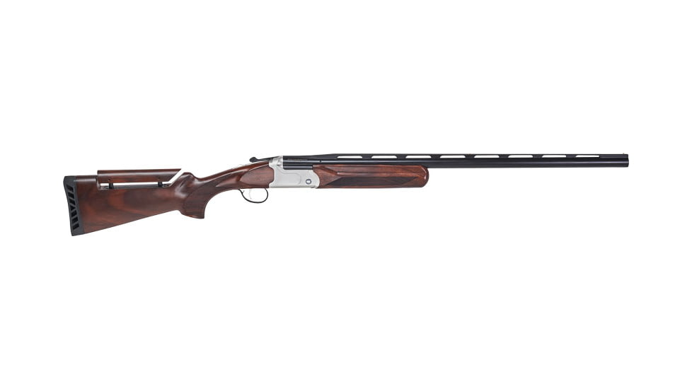 Stevens Arms 555 Trap Top Single 3in Adj Comb Break Action Shotgun, 12 Gauge, 30in BBL, Walnut Stock, Blued, 23222