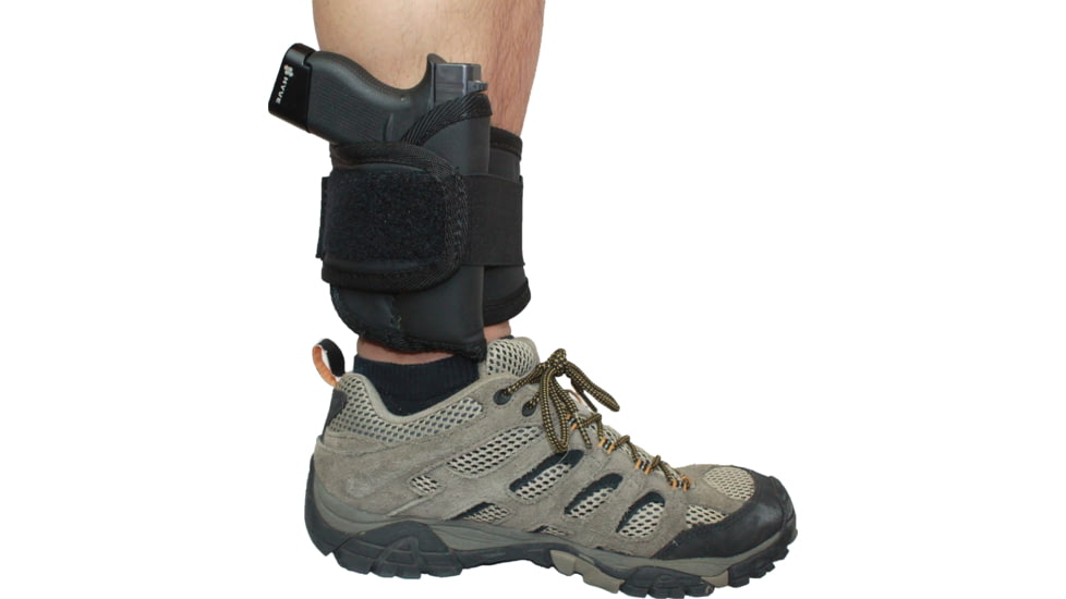 Sticky Holsters AnkleBiter Wrap System Leg Rig, Black, AnkleBiter