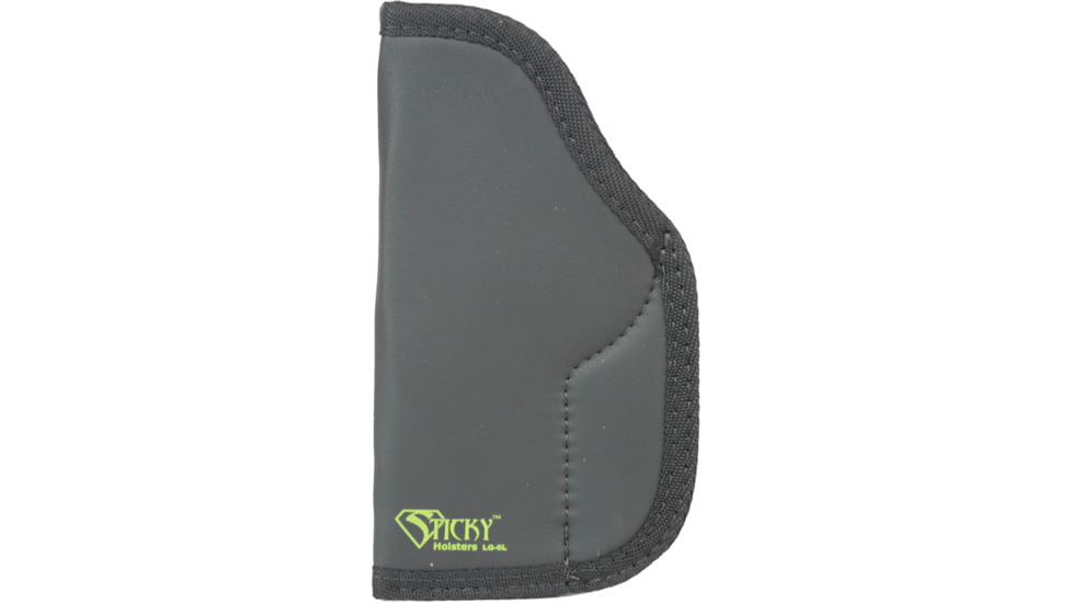 Sticky Holsters LG-6L Holster, 5 inch Barrel, Gl 20/21, HK 45/P30L, S&amp;W M&amp;P 45, Ambidextrous, Black, Large, LG-6L