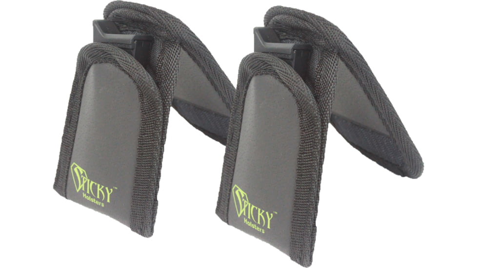 Sticky Holsters Mini Mag Pouch, 2 Pack, Black, Mini Mag Pouch x2