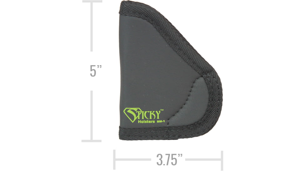 Sticky Holsters SM-1 Holster, Beretta Tomcat/Bobcat, Black, Small, SM-1