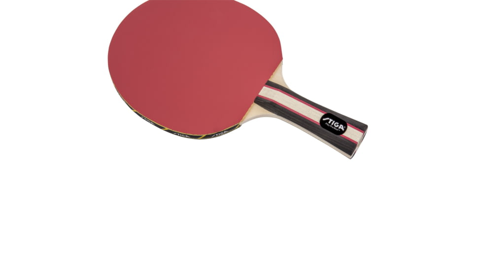 STIGA Performance 2-Player Table Tennis Racket Set, Brown / Red, T1363