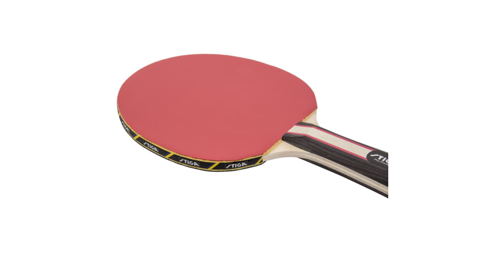 STIGA Performance 2-Player Table Tennis Racket Set, Brown / Red, T1363
