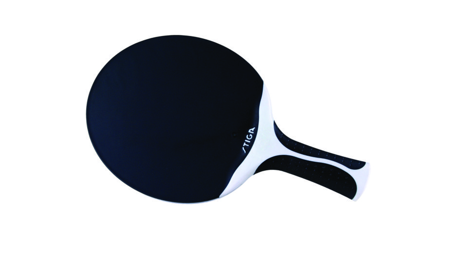 Stiga Table Tennis Flow Racket, Black, Black, T1285B