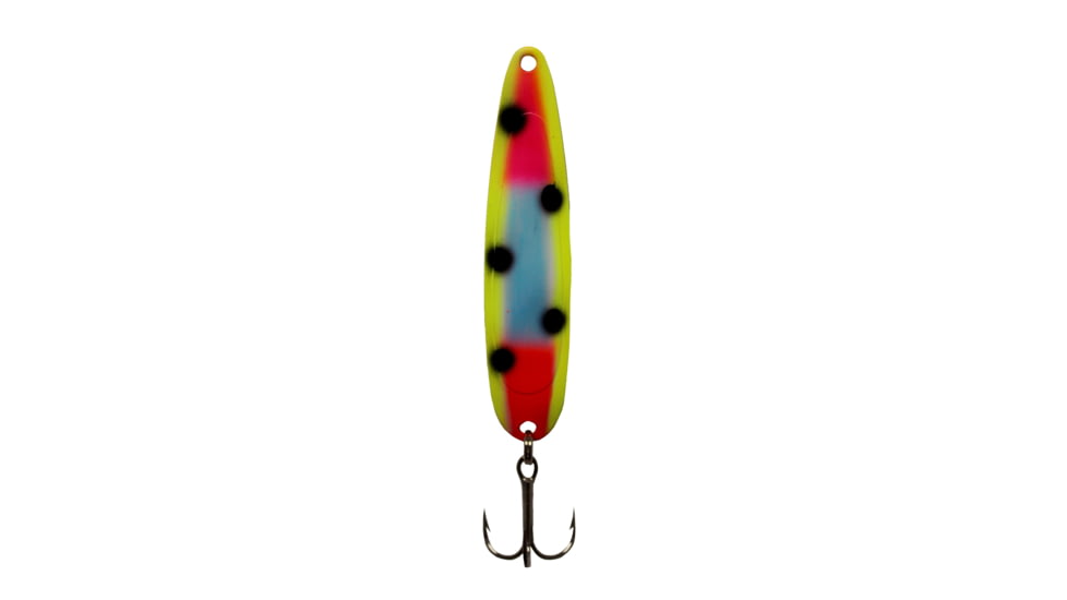 Stinger Stinger Spoon Lightweight Trolling Spoon, 3.75in .3oz., #2 VMC Hooks, Jelly Belly, S428UV