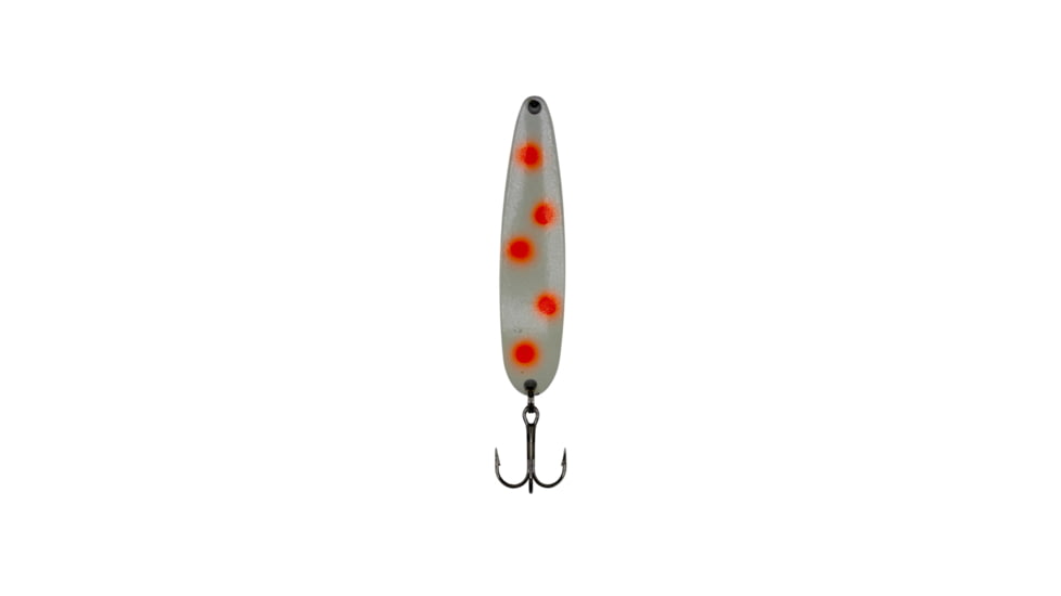 Stinger Stinger Spoon Lightweight Trolling Spoon, 3.75in .3oz., #2 VMC Hooks, Orange Flash Dot, S320