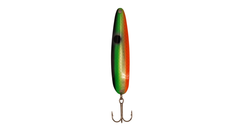 Stinger Stinger Spoon Lightweight Trolling Spoon, 3.75in .3oz., #2 VMC Hooks, Orange Gator, S15152HO