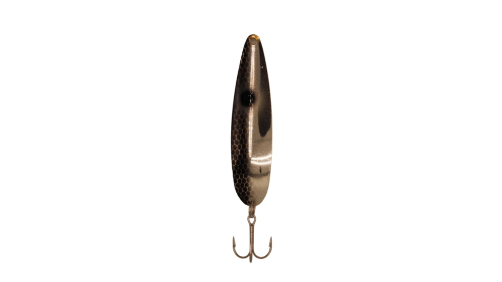 Stinger Stingray Spoon Lightweight Trolling Spoon, 4.25in .4oz., #1 VMC Hooks, Glow Alewife, NS62G