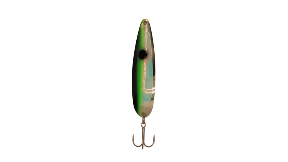 Stinger Stingray Spoon Lightweight Trolling Spoon, 4.25in .4oz., #1 VMC Hooks, Uv Gator, NS396
