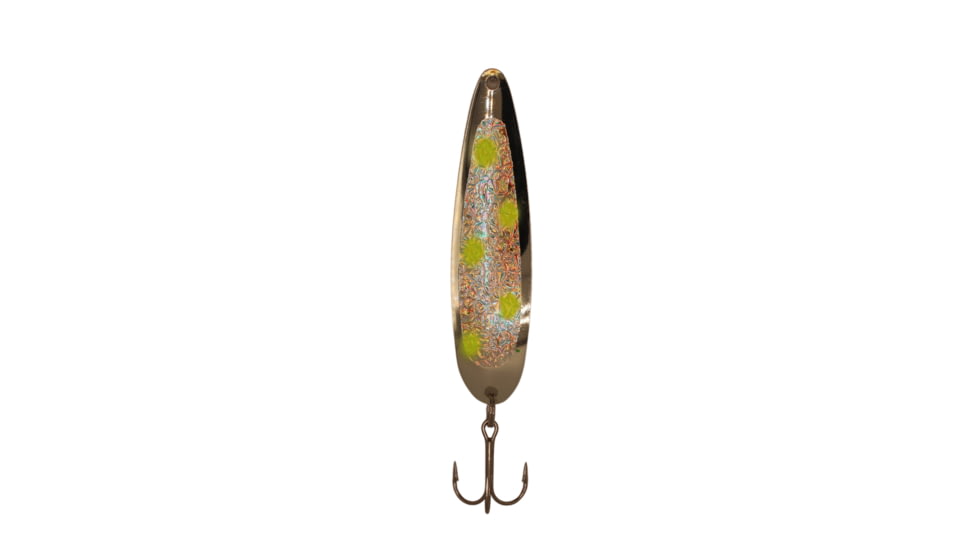 Stinger Stingray Spoon Lightweight Trolling Spoon, 4.25in .4oz., #1 VMC Hooks, Uv Icee, NS368