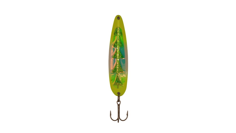 Stinger Stingray Spoon Lightweight Trolling Spoon, 4.25in .4oz., #1 VMC Hooks, Yellow Jeans, NS432