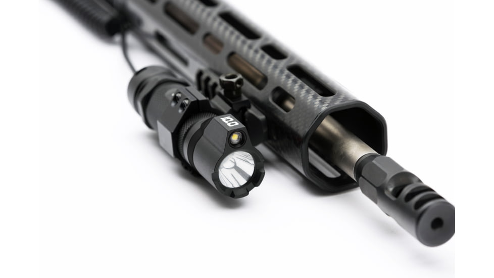 STKR Concepts BAMFF Tactical Mounted Light w/Switch, 18650 Rechargeable Lithium, 1000 Lumens, Black, 00120, EDEMO3