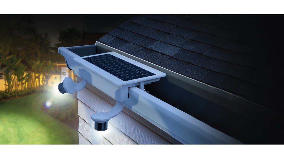 STKR Concepts EZ Home Security Solar Spot Lights, White, One Size, 14212