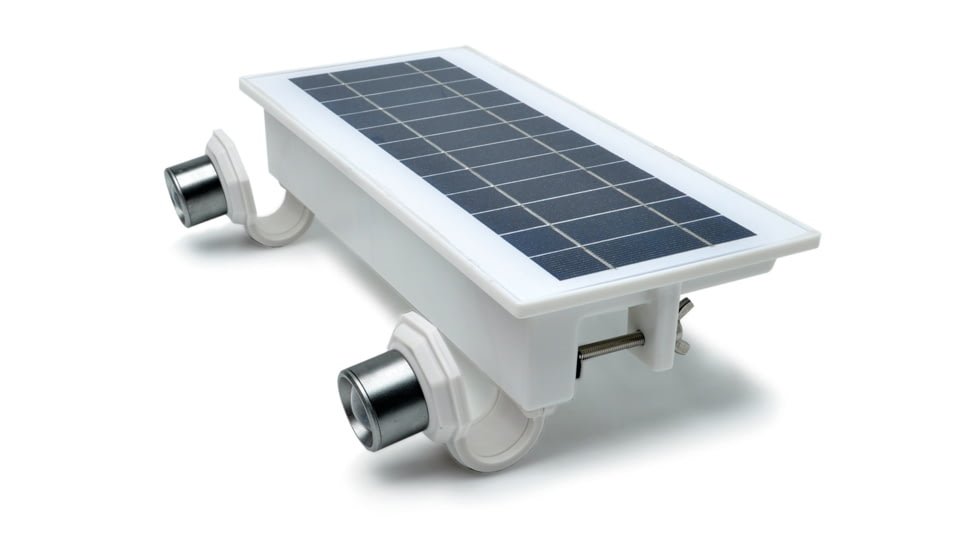 STKR Concepts EZ Home Security Solar Spot Lights, White, One Size, 14212