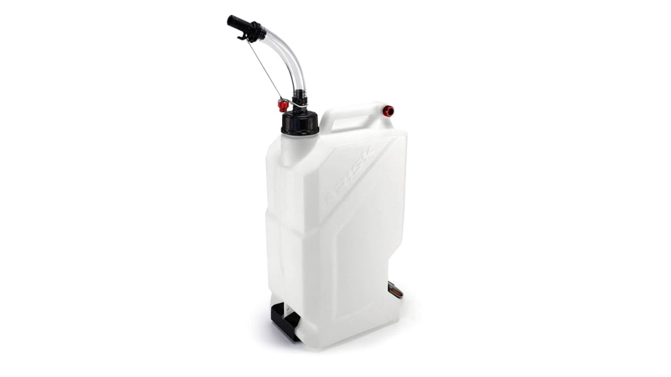 STKR Concepts EZ5 Combo, 5 Gallon Utility Jug W/ Hose Bender And Floor Mount, White, 00104