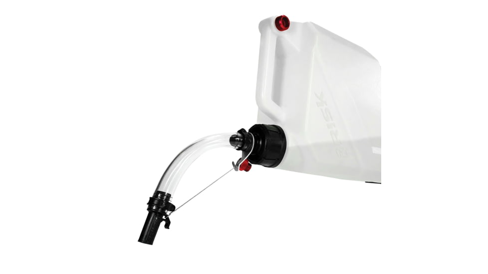 STKR Concepts EZ5 Combo, 5 Gallon Utility Jug W/ Hose Bender And Floor Mount, White, 00104