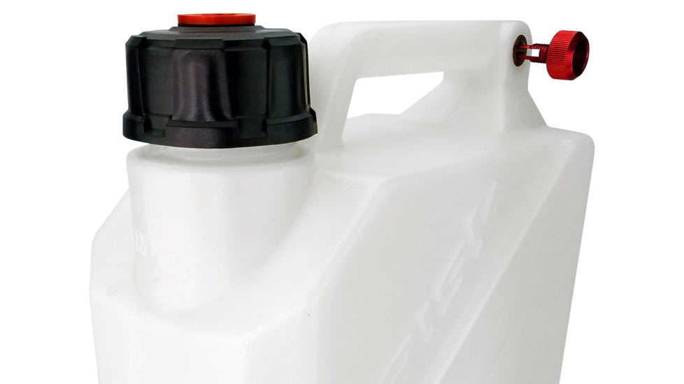 STKR Concepts EZ5 Combo, 5 Gallon Utility Jug W/ Hose Bender And Floor Mount, White, 00104