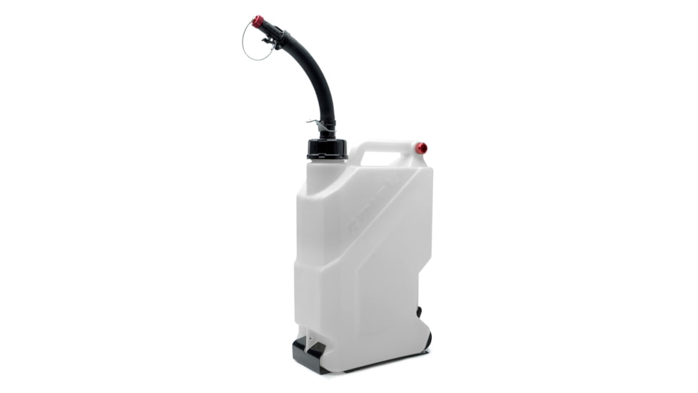 STKR Concepts EZ3 Utility Jug w/ Black Edition Spout and Mount, 3 Gallon, White, 14209