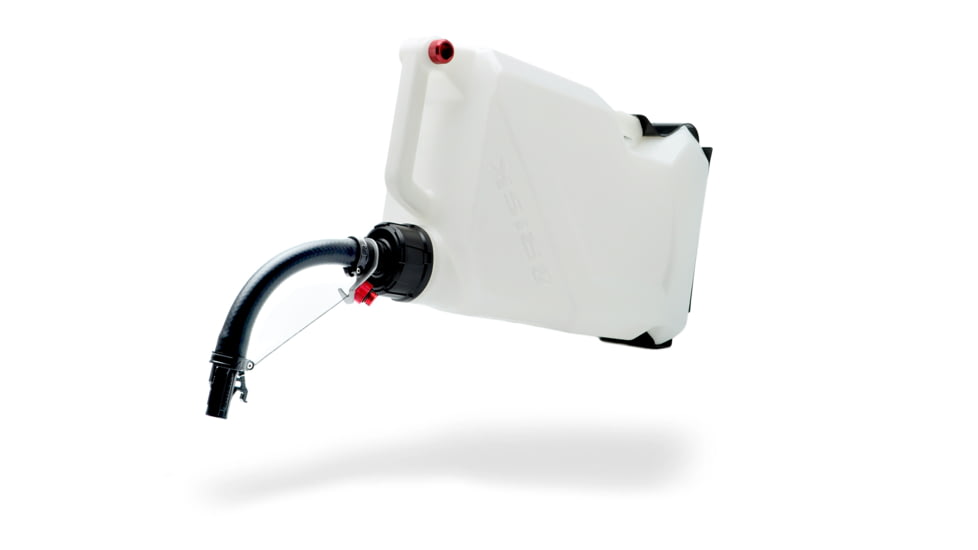 STKR Concepts EZ3 Utility Jug w/ Black Edition Spout and Mount, 3 Gallon, White, 14209