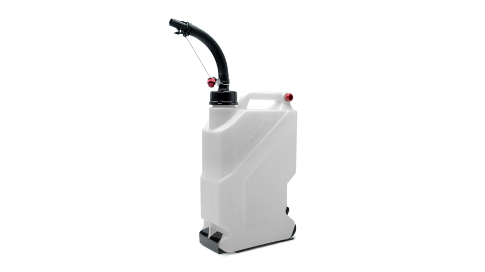 STKR Concepts EZ3 Utility Jug w/ Black Edition Spout and Mount, 3 Gallon, White, 14209