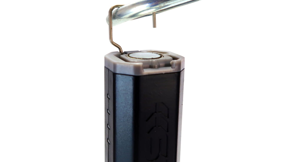 STKR Concepts FLEXIT 4.0 1x 18650 Lithium Rechargeable 1x CREE LED Pocket Light, 400 Lumens, Black/Grey, 00168