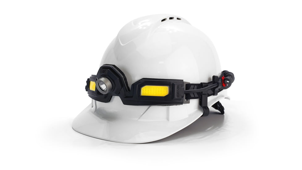 STKR Concepts FLEXIT PRO 6.5 Headlamp, 650 Lumens, Black/ Red, 00387