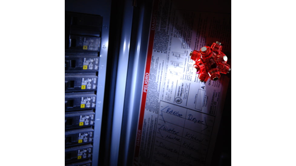 STKR Concepts Magnetic Light Mine W/ 12 Spot Magnets 10 Lumens