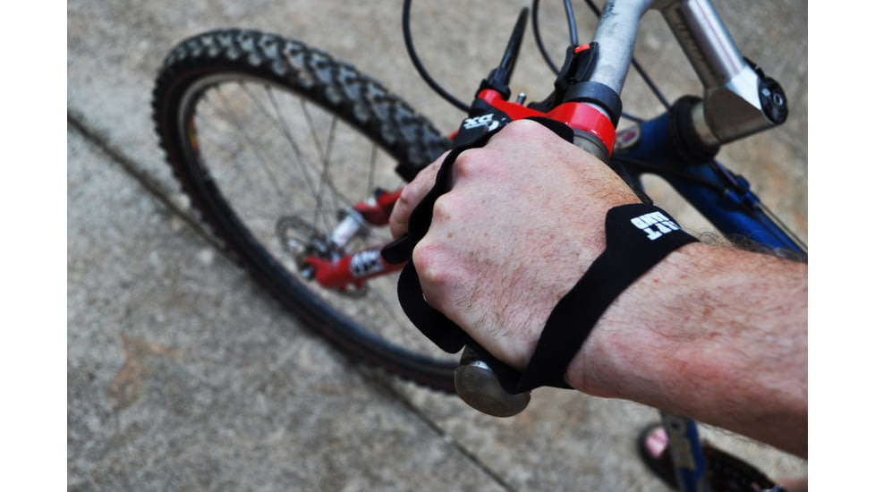 STKR Concepts Tough Skin- Palm Protective Gloves, Black, Small/ Medium, 00117