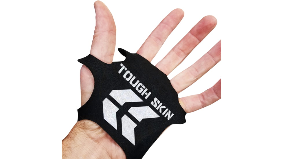 STKR Concepts Tough Skin- Palm Protective Gloves, Black, Small/ Medium, 00117