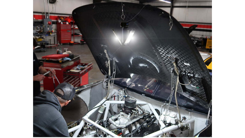 STKR Concepts Tri-Mobile with Tripod, 2000 Lumen Area Work Light, Black, 12681