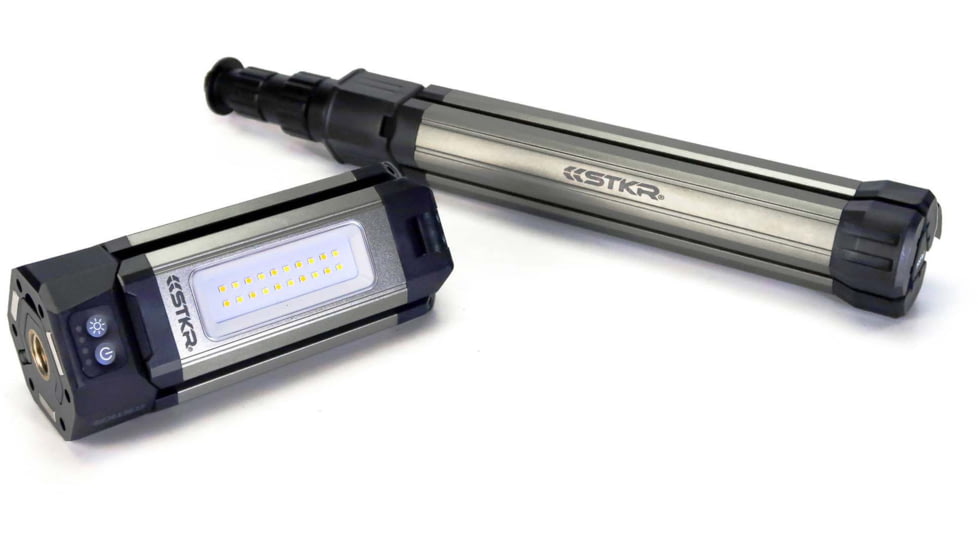 STKR Concepts Tri-Mobile with Tripod, 2000 Lumen Area Work Light, Black, 12681