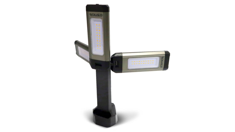 STKR Concepts Tri-Mobile with Tripod, 2000 Lumen Area Work Light, Black, 12681