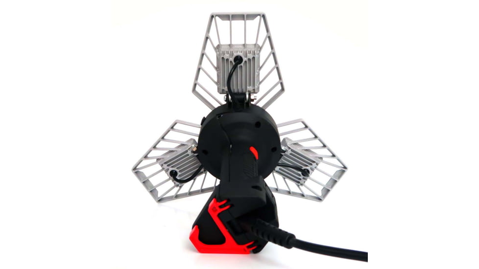 STKR Concepts TRiLIGHT V2 ShopLight, 5000 Lumen, Silver, 00301