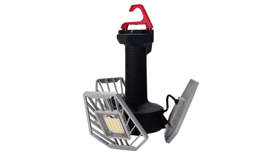 STKR Concepts TRiLIGHT V2 ShopLight, 5000 Lumen, Silver, 00301
