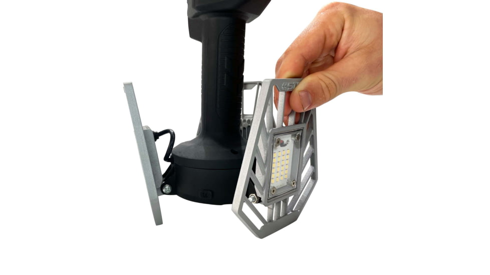 STKR Concepts TRiLIGHT V2 ShopLight, 5000 Lumen, Silver, 00301