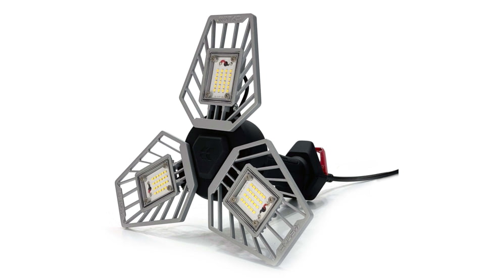 STKR Concepts TRiLIGHT V2 ShopLight, 5000 Lumen, Silver, 00301