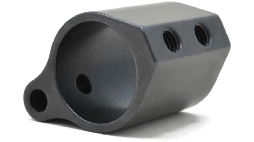 STNGR Low Profile Set Screw Gas Block for AR15/M4, .750 in, Black, LPGB