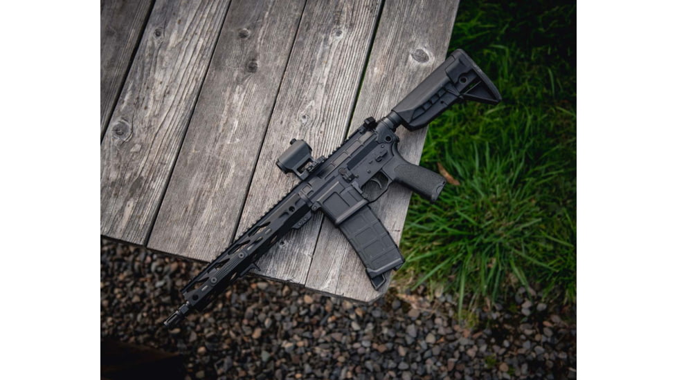 STNGR Minimalist M-Lok Barrier Hand Stop, Black, MLFG-1