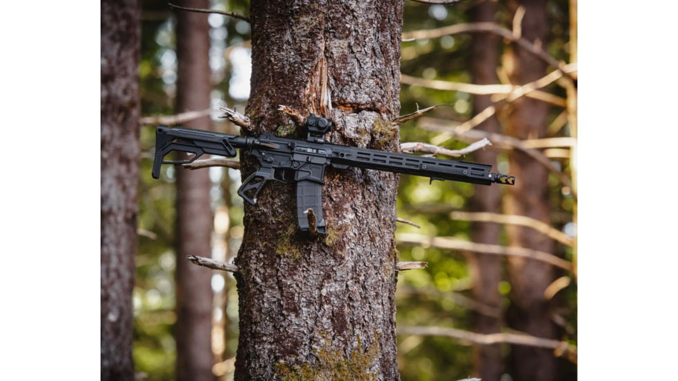 STNGR Minimalist M-Lok Barrier Hand Stop, Black, MLFG-1