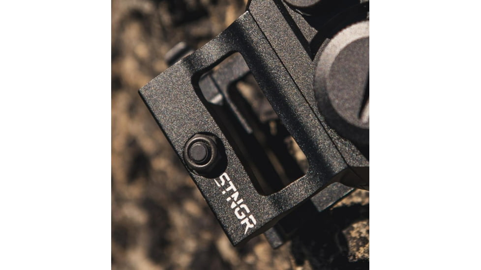 STNGR Quick Detach T1/T2 Lower 1/3 Co-Witness Mount, Black, QDRDMount