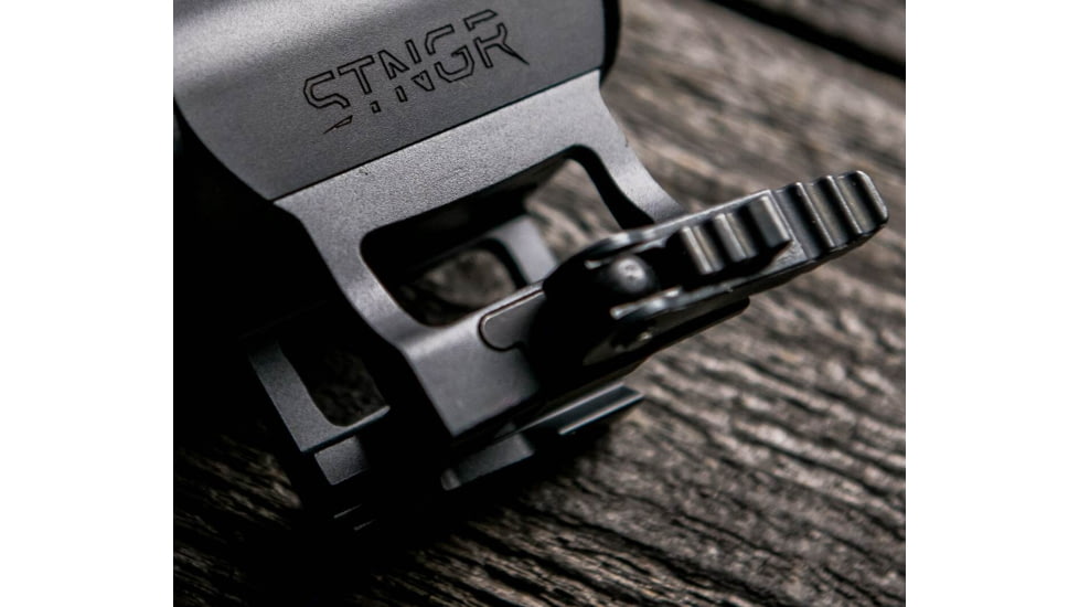 STNGR Quick Detach T1/T2 Lower 1/3 Co-Witness Mount, Black, QDRDMount