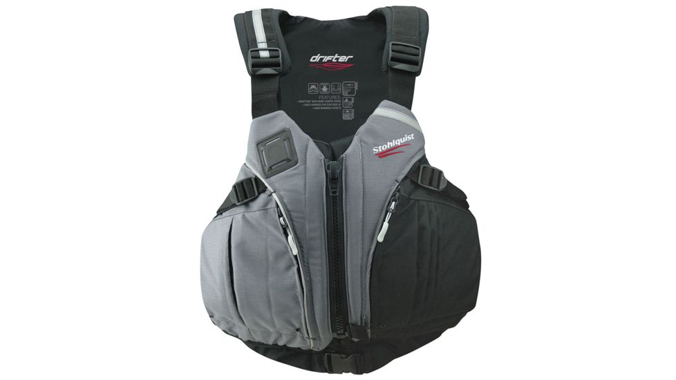 Stohlquist Drifter Mens PFD-Black/Charcoal-XX Large