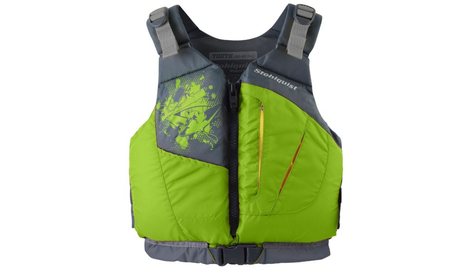 Stohlquist Escape Youth PFD-Lime/Grey