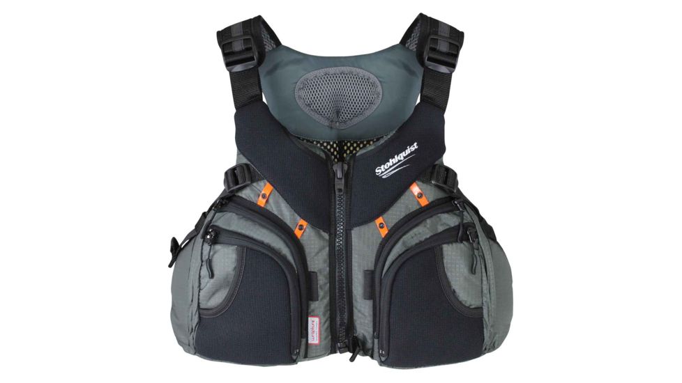 Stohlquist Keeper Personal Flotation Device, Gray, Medium, 523500