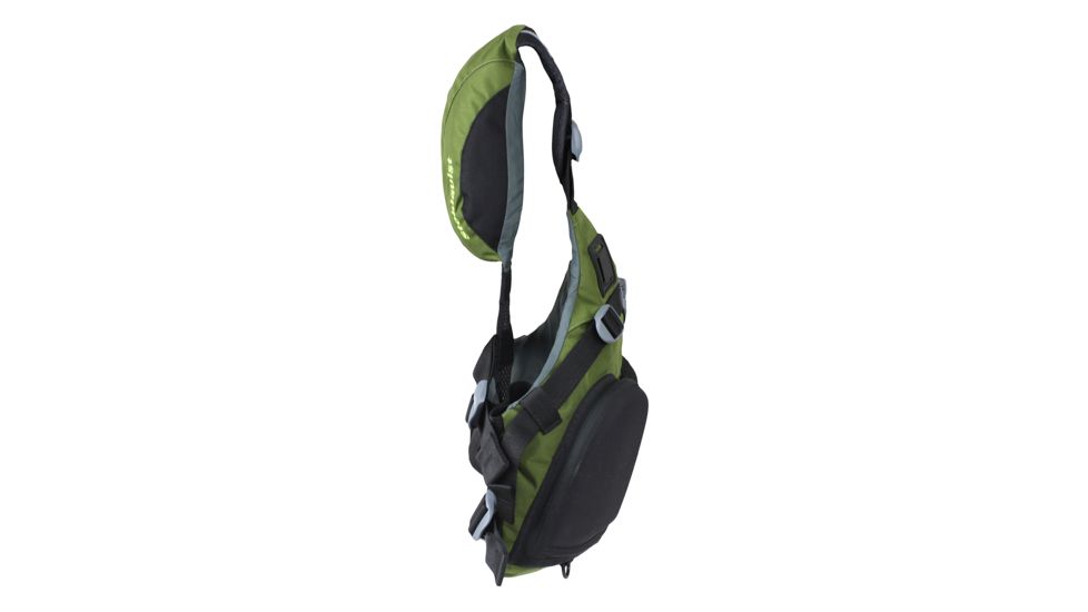 Stohlquist Mens Fisherman PFD, Olive Green, Small-Medium, Chest 33-39, QF1373203M